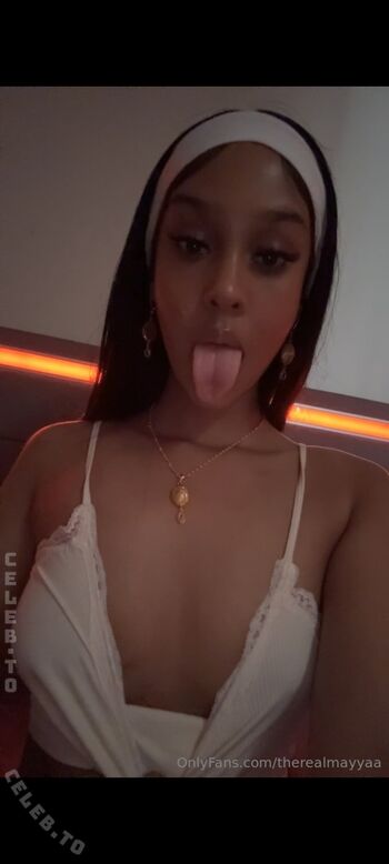 Therealmayyaaa leaked private photo uncensored HD quality