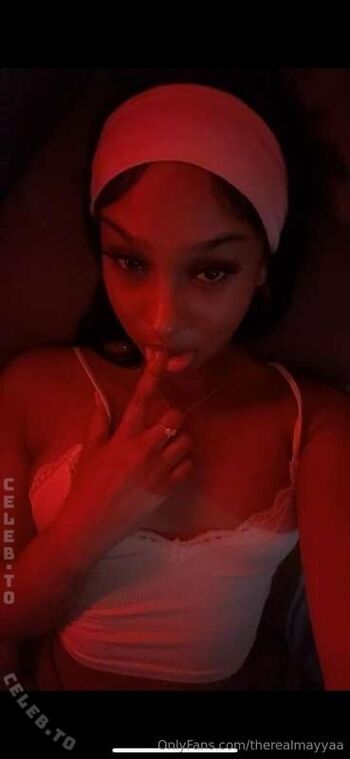 Therealmayyaaa leaked private photo uncensored HD quality